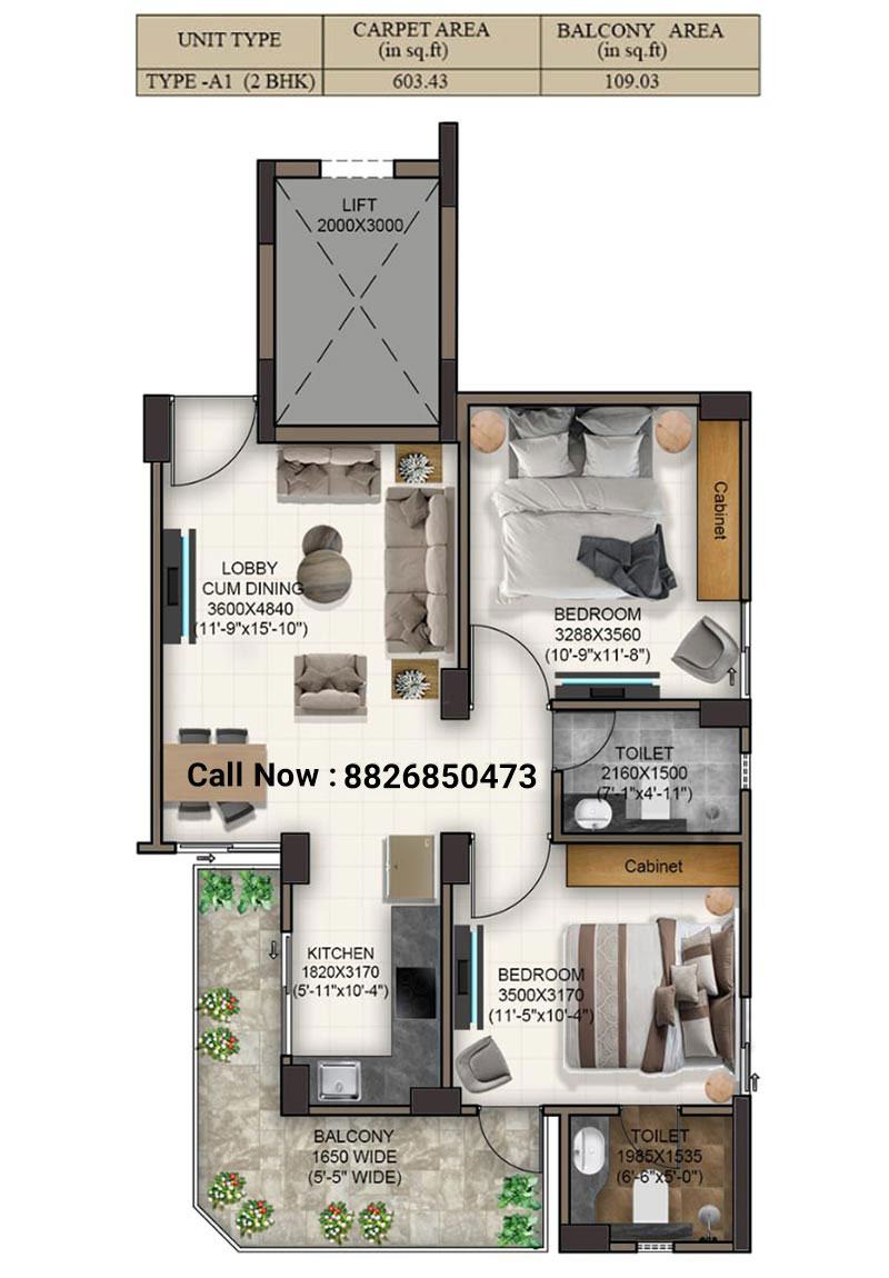 Type2-2bhk